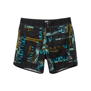 Quiksilver Mens Blank Canvas 16" Boardshort  Scallop Snap Multicolor Size 40